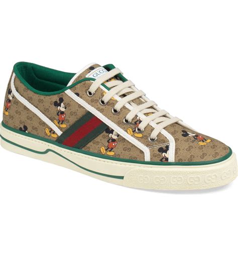 tenis gucci mickey hombre|Gucci tennis 1977 price.